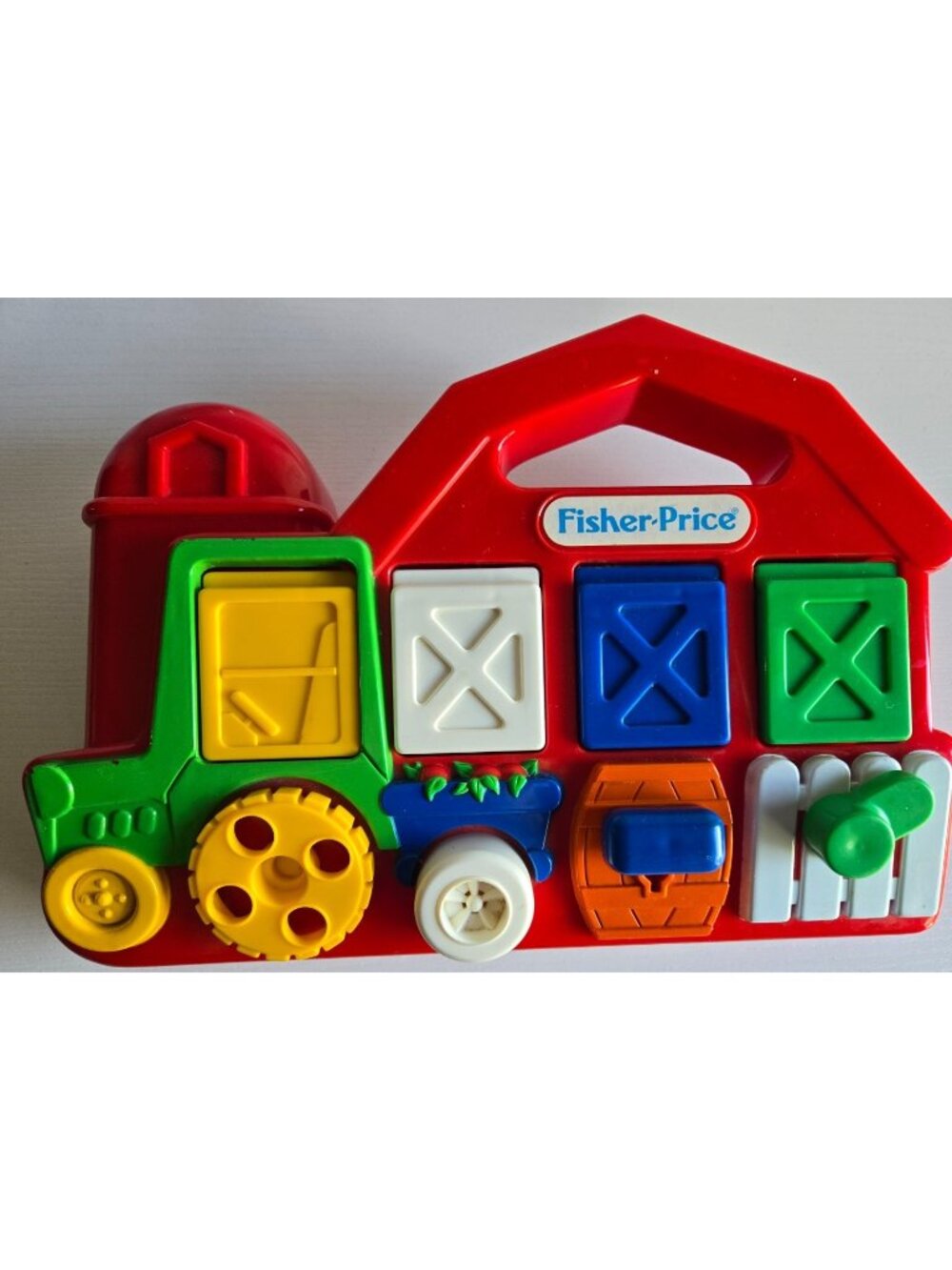 Fisher-Price Farm Pop-Up Animals Barn Toy 5826 1993 Preschool Interactive